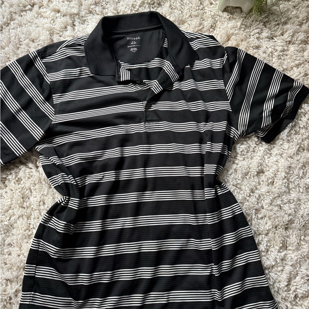 George Charcoal Polo Shirt